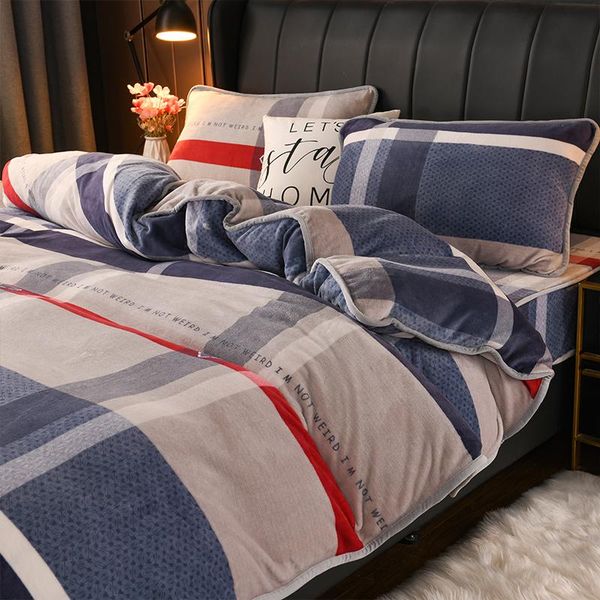 sheets & sets 2021 milk velvet edging quilt cover sheet