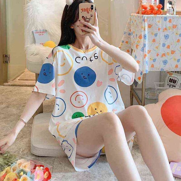 pajama girl summer plus size sweet and lovely student short sleeved shorts can wear korean home cloth suit, Black;red
pajama girl summer plus size sweet and lovely student short sleeved shorts can wear korean home cloth suit, Black;red
