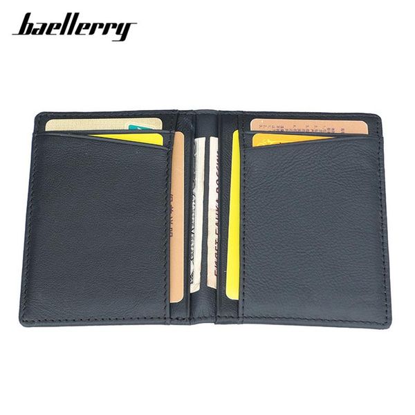 baellerry brand 100% cow genuine leather small card wallet men solid casual id case purse male holder holders, Brown;gray
baellerry brand 100% cow genuine leather small card wallet men solid casual id case purse male holder holders, Brown;gray