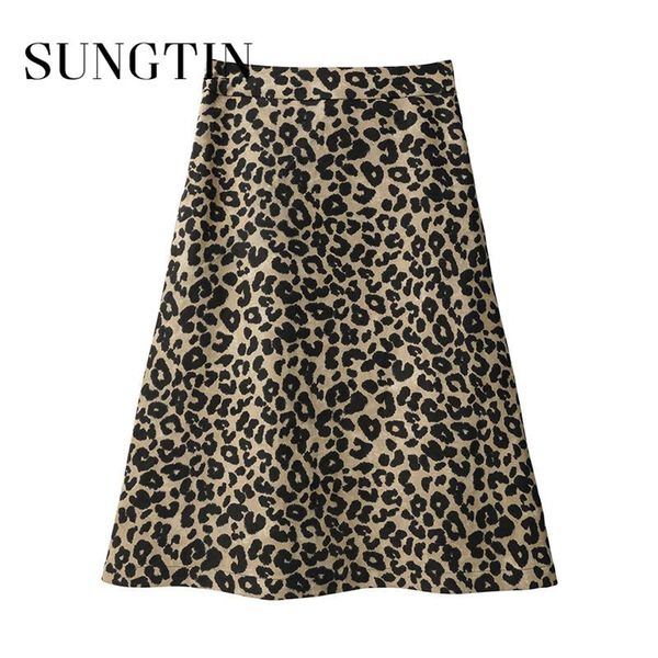 sungtin plus size leopard a line skirt women loose high waist long harajuku print korean chic 2021 streetwear skirts, Black
sungtin plus size leopard a line skirt women loose high waist long harajuku print korean chic 2021 streetwear skirts, Black