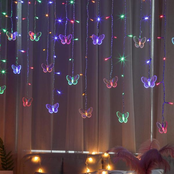 strings butterfly led string 3.5m 100smd 110v/220v strip festival holiday icicle curtain lights christmas wedding lamps decoration
strings butterfly led string 3.5m 100smd 110v/220v strip festival holiday icicle curtain lights christmas wedding lamps decoration