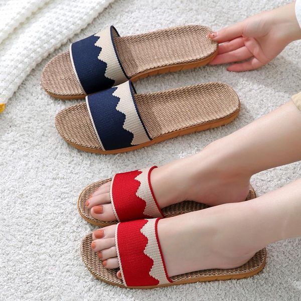 slippers plus size fashion couples linen women men 2021 summer slip on slides indoor bohemian beach shoes flip flops, Black
slippers plus size fashion couples linen women men 2021 summer slip on slides indoor bohemian beach shoes flip flops, Black