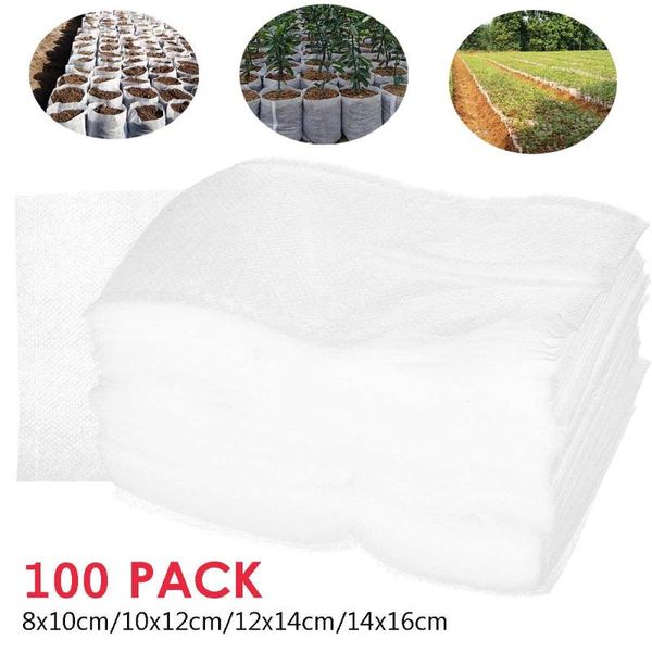 planters & pots 100pcs/lot biodegradable non-woven fabric nursery bags plant grow thicken seedling eco-friendly aeration
planters & pots 100pcs/lot biodegradable non-woven fabric nursery bags plant grow thicken seedling eco-friendly aeration