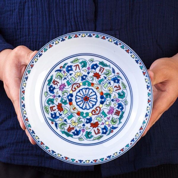 inch jingdezhen bone china dinner plates round plate chinese ceramic porcelain vintage tableware home decoration dishes &
inch jingdezhen bone china dinner plates round plate chinese ceramic porcelain vintage tableware home decoration dishes &