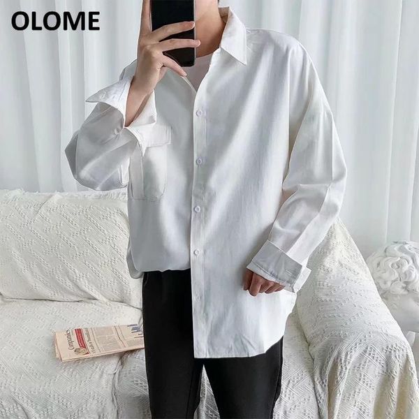 men's casual shirts spring and autumn korean version loose solid color cardigan long sleeve college style bf shirt jacket student, White;black
men's casual shirts spring and autumn korean version loose solid color cardigan long sleeve college style bf shirt jacket student, White;black
