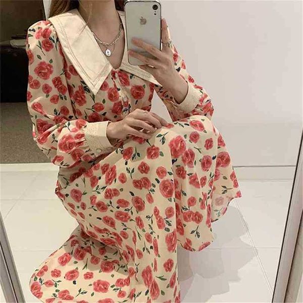 large size v-neck printed florals stylish women streetwear female a-line slim all match long dresses 210525, Black;gray
large size v-neck printed florals stylish women streetwear female a-line slim all match long dresses 210525, Black;gray