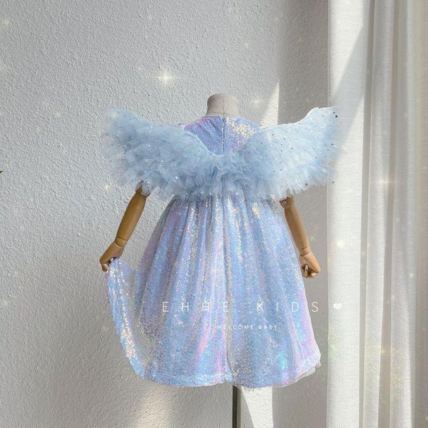 girl's dresses children's day dress 2021 summer cute girl angel wings princess children sequin burst, Red;yellow
girl's dresses children's day dress 2021 summer cute girl angel wings princess children sequin burst, Red;yellow