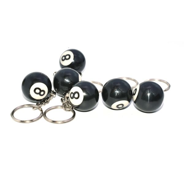 fashion creative billiard pool keychain table ball key ring lucky black no.8 key chain 25mm resin ball jewelry gift, Silver
fashion creative billiard pool keychain table ball key ring lucky black no.8 key chain 25mm resin ball jewelry gift, Silver