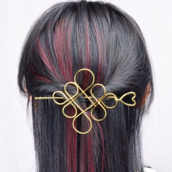 hair clips & barrettes fashion hollow metal chinese knot gold color hairpins clip barrette jewelry for women girls, Golden;silver
hair clips & barrettes fashion hollow metal chinese knot gold color hairpins clip barrette jewelry for women girls, Golden;silver