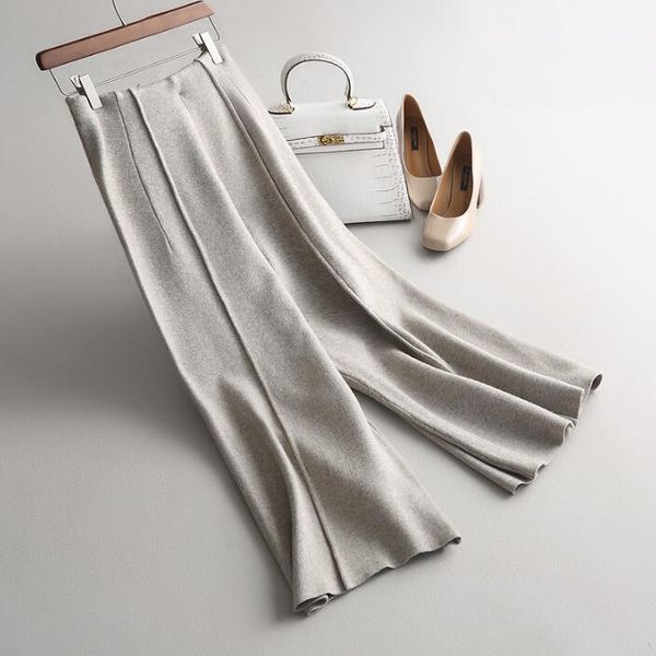 women's pants & capris autumn winter women warm cardigans loose wide leg casual elastic waist knit cardigan female, Black;white
women's pants & capris autumn winter women warm cardigans loose wide leg casual elastic waist knit cardigan female, Black;white