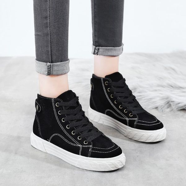 boots women's winter ankle autumn lace up fashion sneakers warm fur plush punk flat short snow zapatillas mujer, Black
boots women's winter ankle autumn lace up fashion sneakers warm fur plush punk flat short snow zapatillas mujer, Black