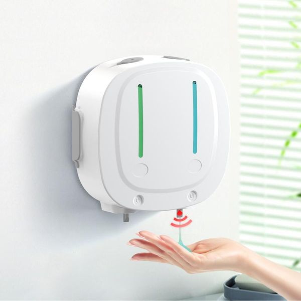 liquid soap dispenser 550ml touchless automatic infrared double hand sanitizer shampoo shower gel machine for kitchen bathroom
liquid soap dispenser 550ml touchless automatic infrared double hand sanitizer shampoo shower gel machine for kitchen bathroom