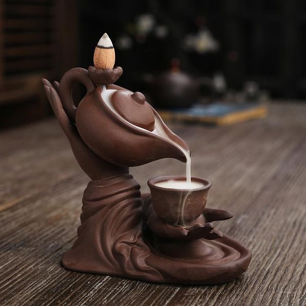 ceramic creative feng shui decorations buddha hand backflow incense burner deskornament holder(2 style to choose) fragrance lamps
ceramic creative feng shui decorations buddha hand backflow incense burner deskornament holder(2 style to choose) fragrance lamps