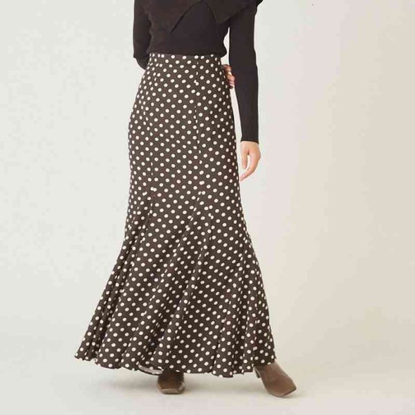 Skirts 2022 Autumn Winter Women Jupes Japanese Elegant Mujer Faldas High Waist Slim Dots Pleated Mermaid 2O27, Black
Skirts 2022 Autumn Winter Women Jupes Japanese Elegant Mujer Faldas High Waist Slim Dots Pleated Mermaid 2O27, Black