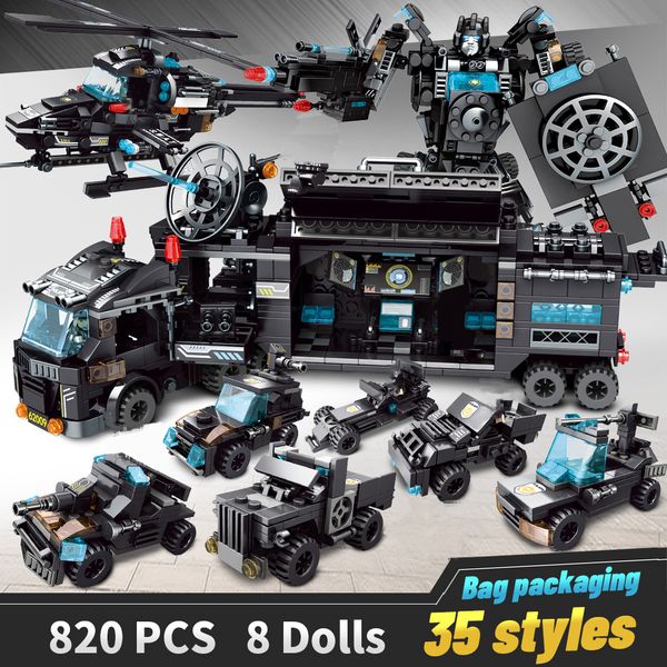 city police station car headquarters building blocks truck swat figure ww2 military bricks toys for children kids
city police station car headquarters building blocks truck swat figure ww2 military bricks toys for children kids