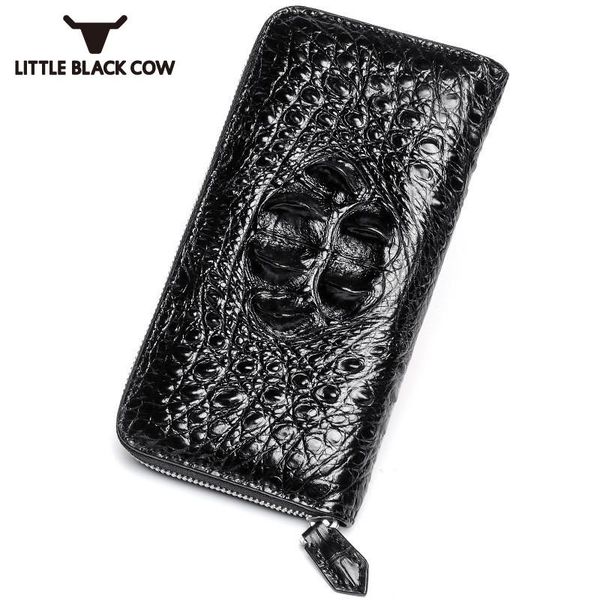brand crocodile leather purse men business real long wallet multi-card position clutch male black/brown wallets, Red;black
brand crocodile leather purse men business real long wallet multi-card position clutch male black/brown wallets, Red;black