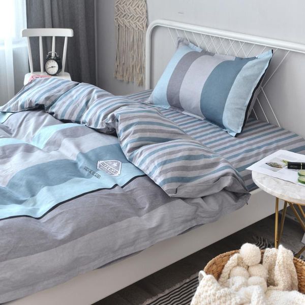 bedding sets pure cotton student dormitory three-piece for boys and girls 
bedding sets pure cotton student dormitory three-piece for boys and girls