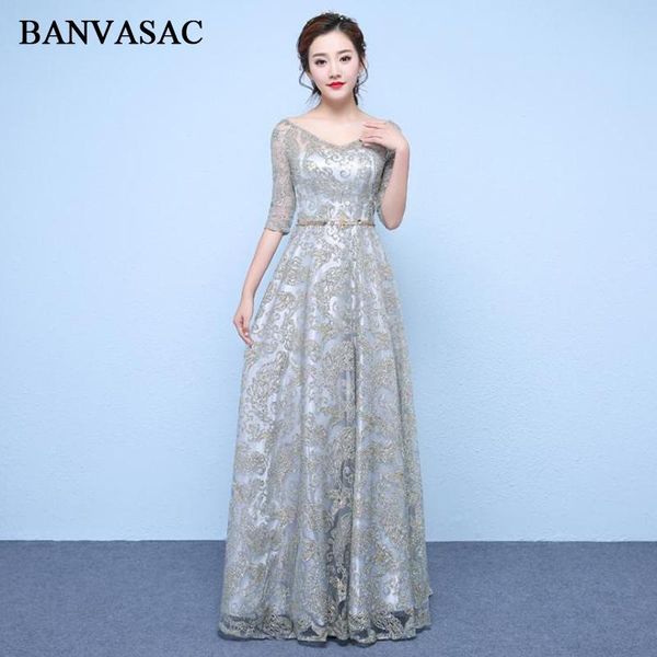 party dresses banvasac 2021 v neck sequined embroidery a line long evening lace half sleeve crystal sash prom gowns, White;black
party dresses banvasac 2021 v neck sequined embroidery a line long evening lace half sleeve crystal sash prom gowns, White;black