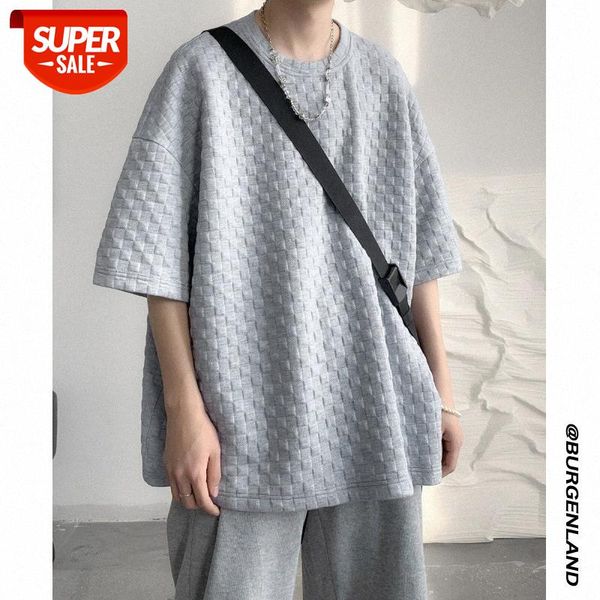 short-sleeved shirt male korean style trend loose five-point half-sleeved simple and versatile handsome clothes #r29g, White;black
short-sleeved shirt male korean style trend loose five-point half-sleeved simple and versatile handsome clothes #r29g, White;black