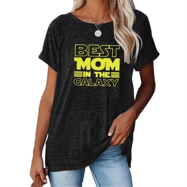 women t-shirt mom in the galaxy letters print mother's day arrival round neck solid color loose for women's, White
women t-shirt mom in the galaxy letters print mother's day arrival round neck solid color loose for women's, White