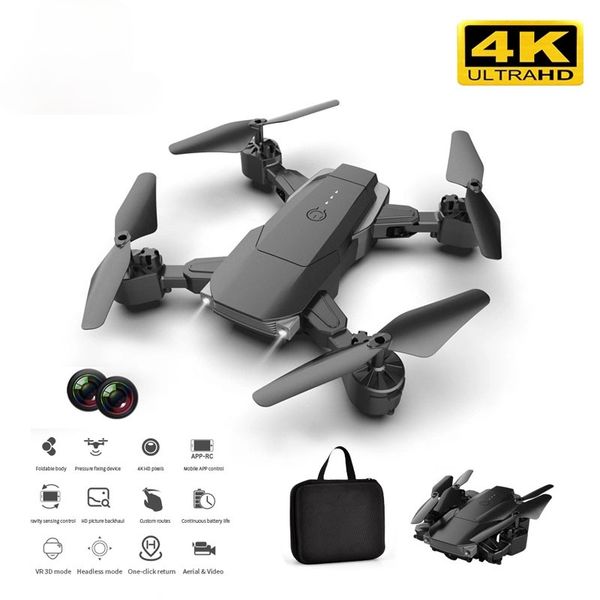 2020 NEW K2 RC Drone 4K Dual Camera Fixed-height Quadcopter Long-endurance Folding Drone 1080P WiFi Remote Control Aircraft Dron
2020 NEW K2 RC Drone 4K Dual Camera Fixed-height Quadcopter Long-endurance Folding Drone 1080P WiFi Remote Control Aircraft Dron