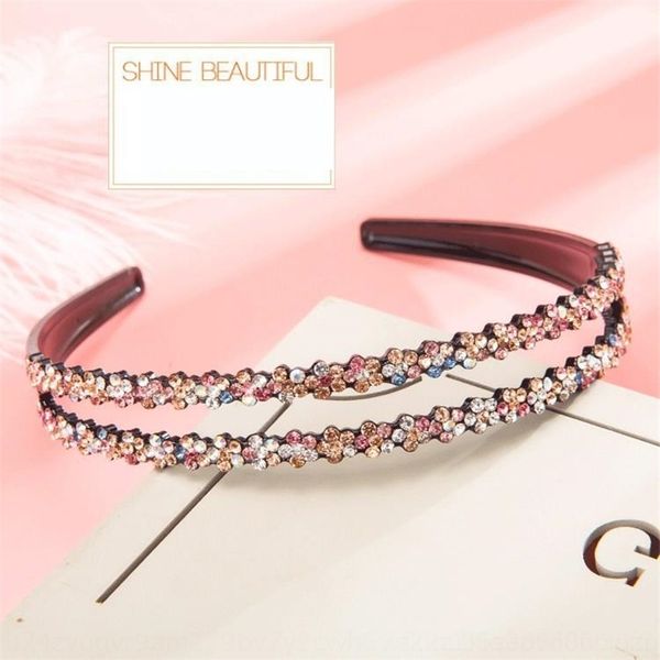 IPVY korean headdresswater drill headbands double row fashion belt bandaccessories hairband tooth anti slip headband hairpin accessori, Silver
IPVY korean headdresswater drill headbands double row fashion belt bandaccessories hairband tooth anti slip headband hairpin accessori, Silver