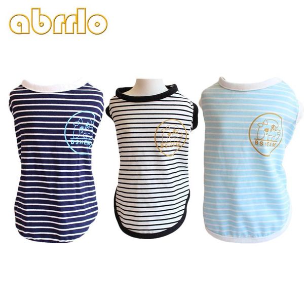 abrrlo funny small puppy dog shirt vest striped pattern design cotton soft pets clothes summer pet vests products apparel
abrrlo funny small puppy dog shirt vest striped pattern design cotton soft pets clothes summer pet vests products apparel