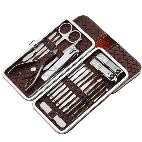 nail art kits 18pcs/set stainless steel manicure tool clipper scissors tweezer cutter tweezers care set
nail art kits 18pcs/set stainless steel manicure tool clipper scissors tweezer cutter tweezers care set