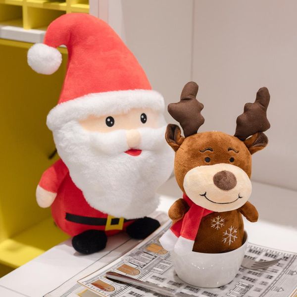 decorative objects & figurines cartoon santa doll plush toys cross border elk children christmas gift home decor decoration
decorative objects & figurines cartoon santa doll plush toys cross border elk children christmas gift home decor decoration