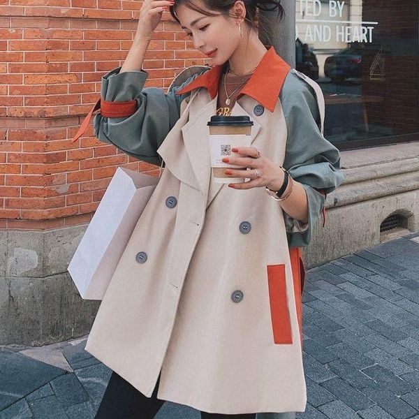 women's trench coats women 2021 coat fashion fall winter casual cotton with over size vintage long overcoats double breasted, Tan;black
women's trench coats women 2021 coat fashion fall winter casual cotton with over size vintage long overcoats double breasted, Tan;black