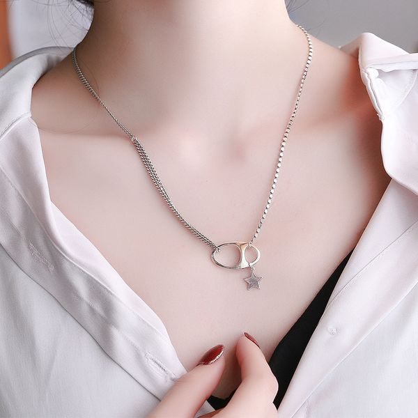 chaosheng s925 sterling silver creative design pig nose necklace ins net red personalized fashion clavicle chain necklace female
chaosheng s925 sterling silver creative design pig nose necklace ins net red personalized fashion clavicle chain necklace female