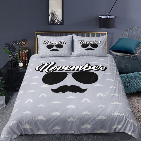 luxury 3d moustache print 2/3pcs bedding sets comfortable duvet cover pillowcase home decor single and king eu/us/au size
luxury 3d moustache print 2/3pcs bedding sets comfortable duvet cover pillowcase home decor single and king eu/us/au size