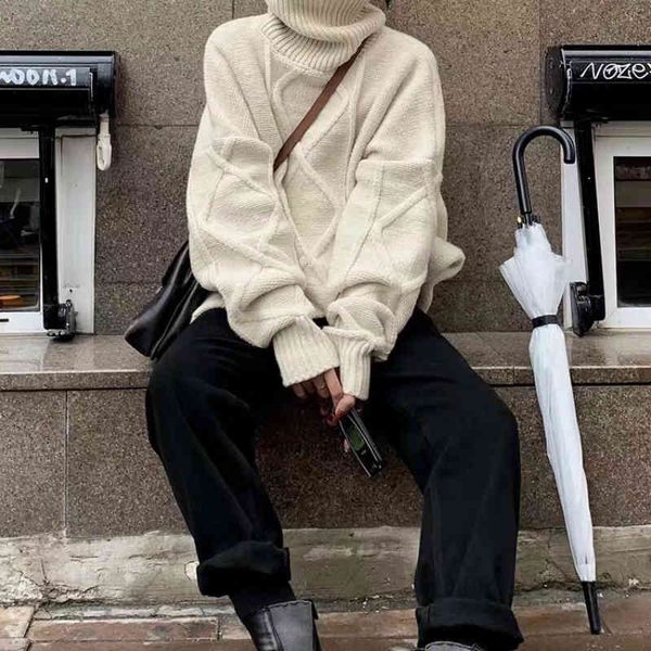 sweater wet autumn winter basic sweatshirt female soft knitted more oversize korean tuetleneck fashion s, White;black
sweater wet autumn winter basic sweatshirt female soft knitted more oversize korean tuetleneck fashion s, White;black