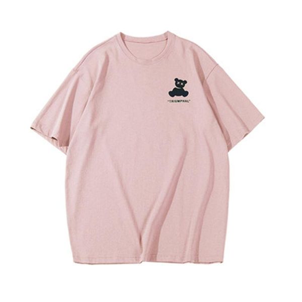women's t-shirt 2021 fashion women summer trend casual female loose o-neck concise pattern ladies cotton tee, White
women's t-shirt 2021 fashion women summer trend casual female loose o-neck concise pattern ladies cotton tee, White
