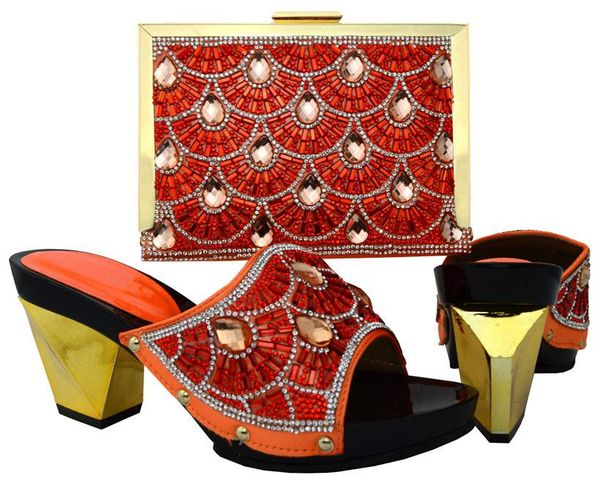 orange color italian ladies shoe and bag set decorated with rhinestone nigerian women african party shoes dress, Black
orange color italian ladies shoe and bag set decorated with rhinestone nigerian women african party shoes dress, Black