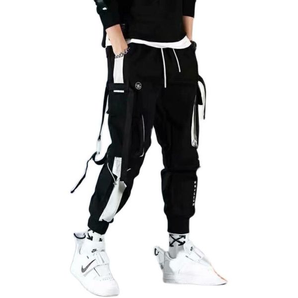 spring summer streetwear men's pockets jogger pants hip hop sweatpants joggers trousers tactical mens cargo harem, Black
spring summer streetwear men's pockets jogger pants hip hop sweatpants joggers trousers tactical mens cargo harem, Black