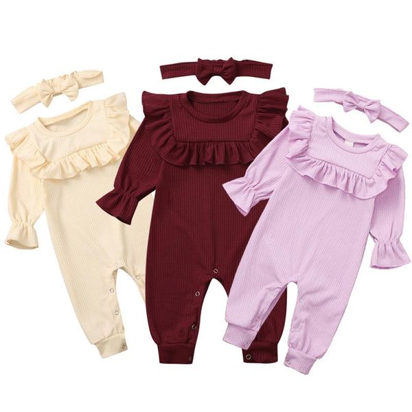 jumpsuits born infant baby clothes boys girls cotton solid romper ruffle jumpsuitwith headband 2pcs outfits set winter, Blue
jumpsuits born infant baby clothes boys girls cotton solid romper ruffle jumpsuitwith headband 2pcs outfits set winter, Blue