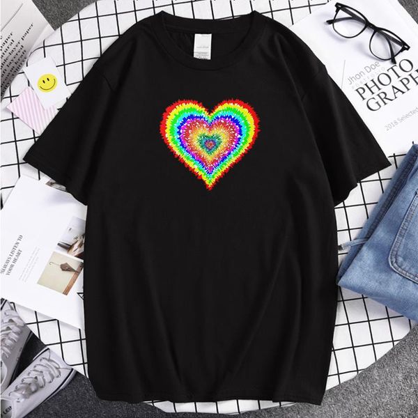 men's t-shirts tshirts rainbow heart printing t shirts for men 2021 fashion streetwear punk t-shirt oversize harajuku plus size, White;black
men's t-shirts tshirts rainbow heart printing t shirts for men 2021 fashion streetwear punk t-shirt oversize harajuku plus size, White;black
