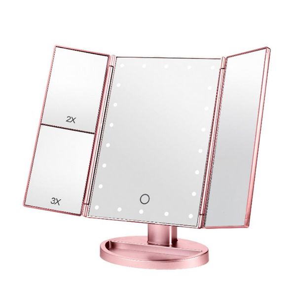 vanity makeup mirror light touching control with 2x/3x/10x magnification 180 degree rotation dimmable lights
vanity makeup mirror light touching control with 2x/3x/10x magnification 180 degree rotation dimmable lights
