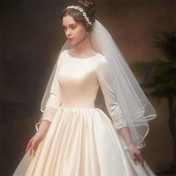 bridal veils ishsy vintage white ivory tulle weeding with comb double layers satin ribbon edge veil voile mariage velos de novia, Black
bridal veils ishsy vintage white ivory tulle weeding with comb double layers satin ribbon edge veil voile mariage velos de novia, Black