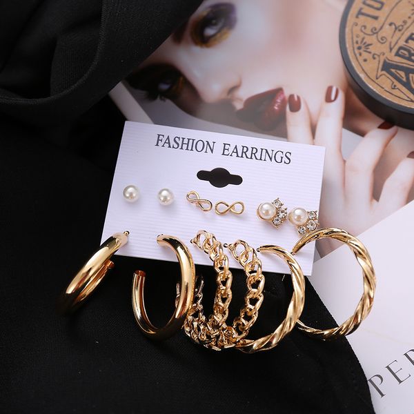 aaa designer jewelry 2021 new circle lock love creative exaggeration punk pearl butterfly female pin earring set, Golden;silver
aaa designer jewelry 2021 new circle lock love creative exaggeration punk pearl butterfly female pin earring set, Golden;silver