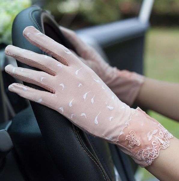 five fingers gloves women' summer print cotton driving uv protection sunscreen lace patchwork female slip-proof breathable glove r845, Blue;gray
five fingers gloves women' summer print cotton driving uv protection sunscreen lace patchwork female slip-proof breathable glove r845, Blue;gray