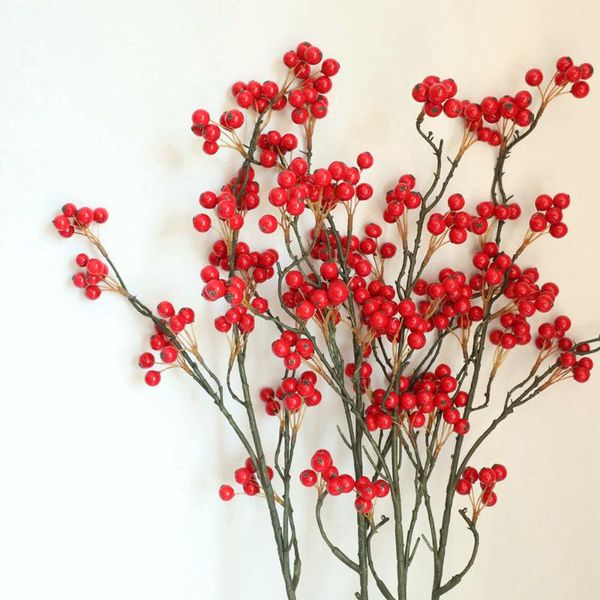 party decoration 80cm artificial winter berries fruit big branch fake green plants wedding home living room festival christmas
party decoration 80cm artificial winter berries fruit big branch fake green plants wedding home living room festival christmas