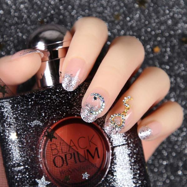 24pc patchespre design acrylic nail tips glitter sequins nude pink color detachable fake short nails with 2g glue for grils diy1, Red;gold
24pc patchespre design acrylic nail tips glitter sequins nude pink color detachable fake short nails with 2g glue for grils diy1, Red;gold