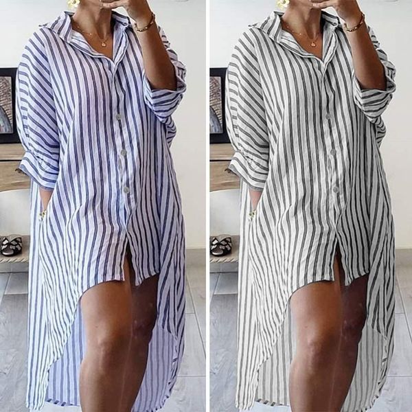 casual dresses striped printed shirt dress zanzea women half sleeve mini sundress holiday asymmetrical vestidos robe femme plus size 5x, Black;gray
casual dresses striped printed shirt dress zanzea women half sleeve mini sundress holiday asymmetrical vestidos robe femme plus size 5x, Black;gray