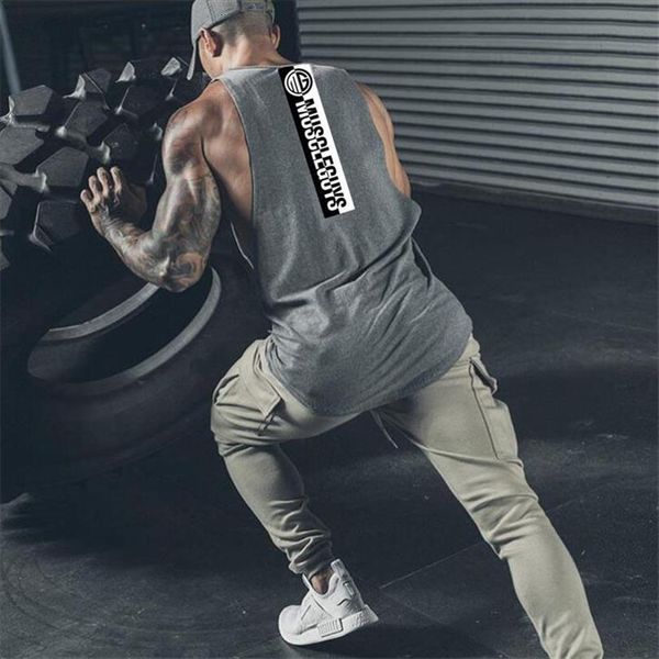 fitness brand workout muscle sport sleeveless shirt mens tank cotton musculation singlets clothing bodybuilding vest, White;black
fitness brand workout muscle sport sleeveless shirt mens tank cotton musculation singlets clothing bodybuilding vest, White;black