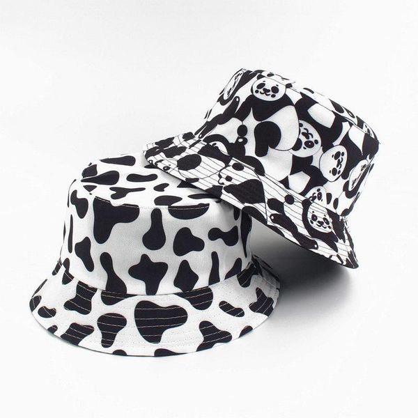 wide brim hats cow pattern printing fisherman hat women's double-sided panama men's bucket summer outdoor sun protection, Blue;gray
wide brim hats cow pattern printing fisherman hat women's double-sided panama men's bucket summer outdoor sun protection, Blue;gray