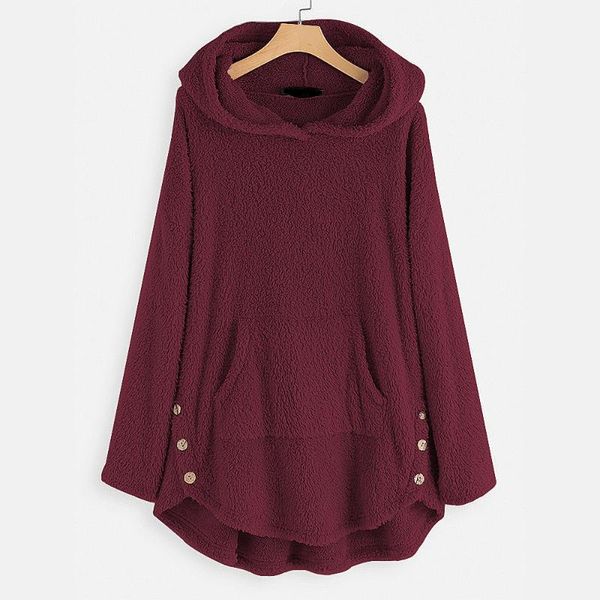 women's hoodies & sweatshirts fashionable simple solid color pocket hoodie autumn and winter fleece warmth loose plus size fat sister c, Black
women's hoodies & sweatshirts fashionable simple solid color pocket hoodie autumn and winter fleece warmth loose plus size fat sister c, Black