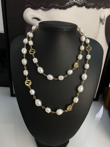 design jewelry autumn and winter new flower petal size irregular pearl letter versatile fashion necklace sweater chain 4060, Golden;silver
design jewelry autumn and winter new flower petal size irregular pearl letter versatile fashion necklace sweater chain 4060, Golden;silver