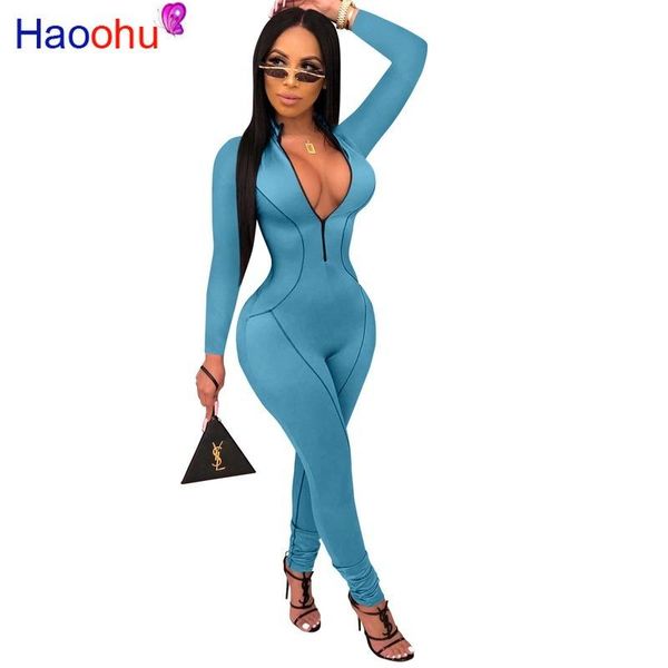 women's jumpsuits & rompers zipper up one piece bodysuit women deep v neck long sleeve bandage jumpsuit plus size solid full length par, Black;white
women's jumpsuits & rompers zipper up one piece bodysuit women deep v neck long sleeve bandage jumpsuit plus size solid full length par, Black;white
